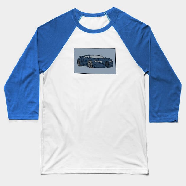 luxury car Baseball T-Shirt by fokaction